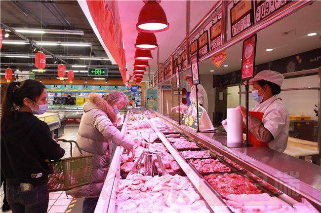 2021年春节政府储备肉投放郑州70余家超市门店_供应