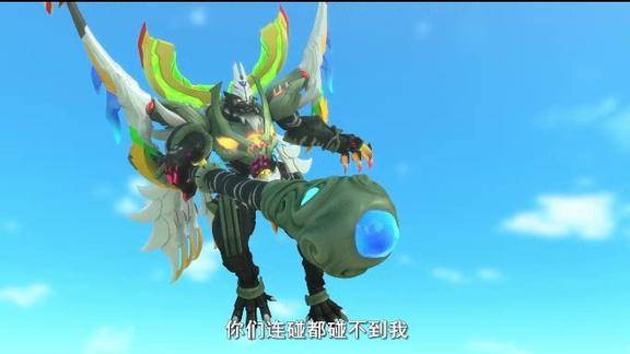 神兽金刚暗黑虎祖巨大化合体后的他无敌了