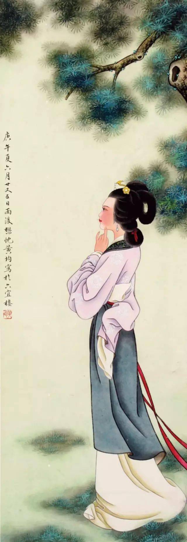 纪念著名人物画家——黄均- 北京工笔重彩画会