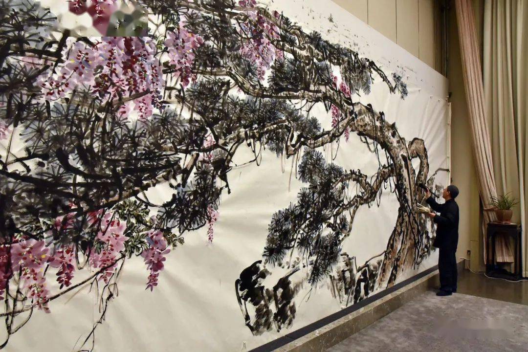 著名艺术家吴悦石范存刚徐里共创春满人间vlog视频欣赏二