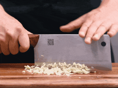专为中国人设计的文武双刀切肉就像切豆腐