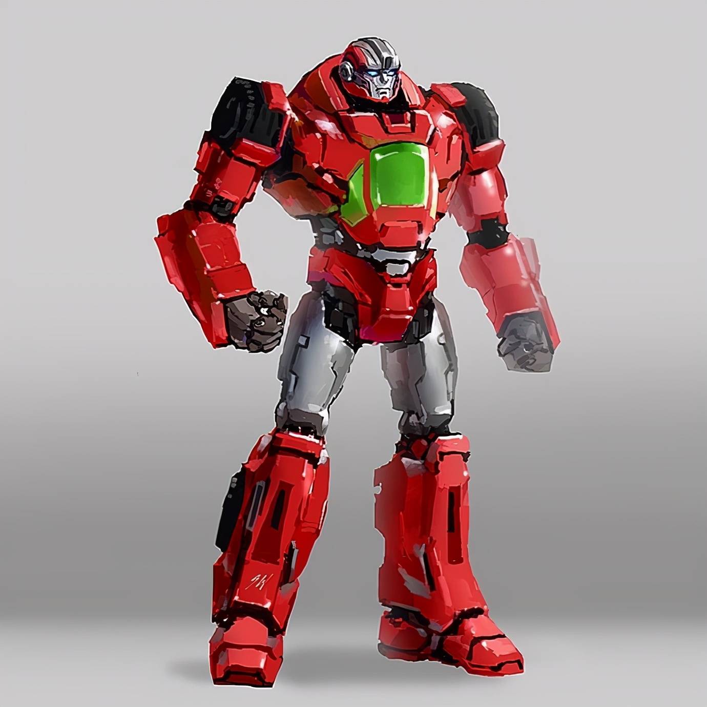 增加肌肉感变形金刚百变雄狮角色全新设计