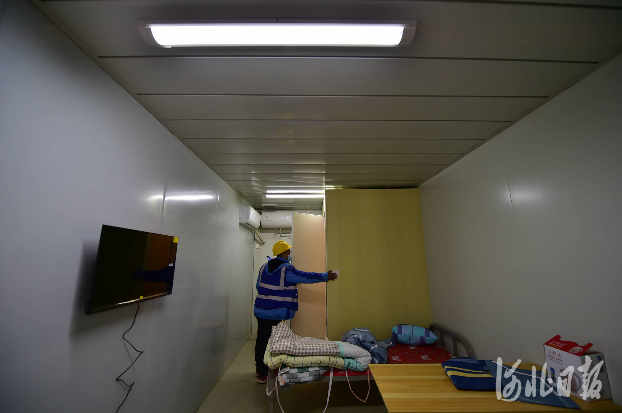 石家庄黄庄公寓隔离场所606套隔离房陆续交付使用