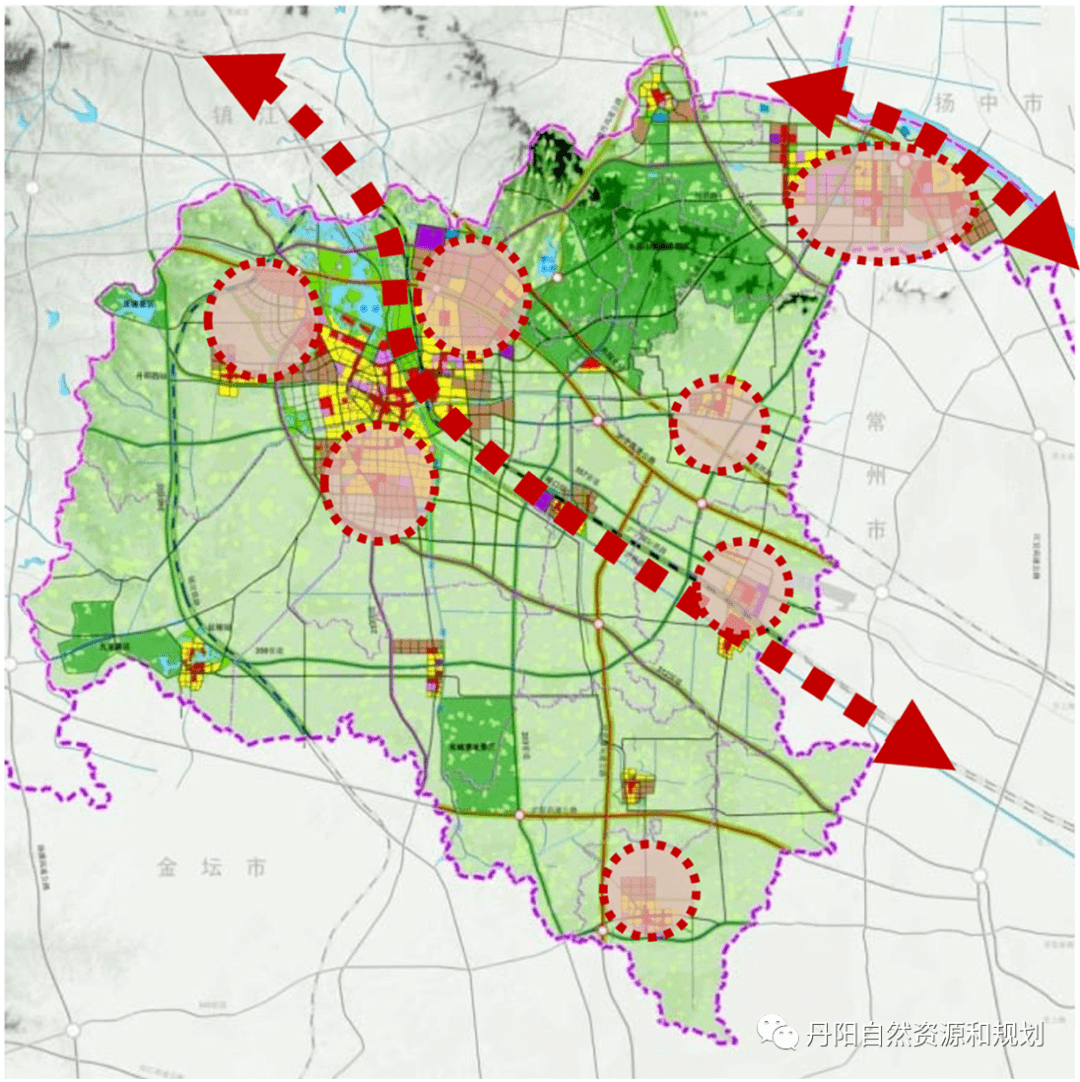 ▼▼市域乡村发展分区引导图▼▼▼来啦~丹阳市镇村布局规划(2020版)