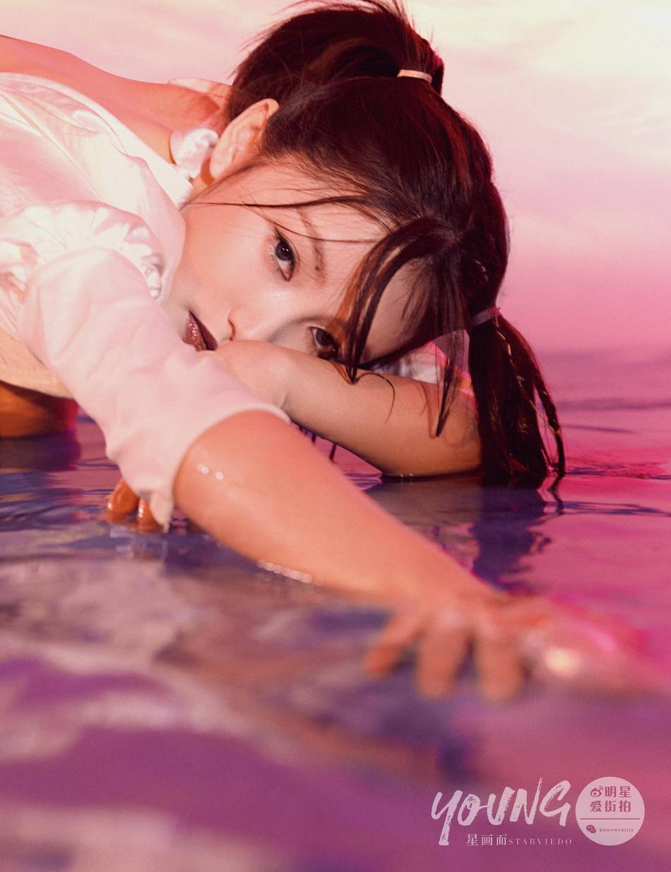 林小宅粉色少女时尚大片