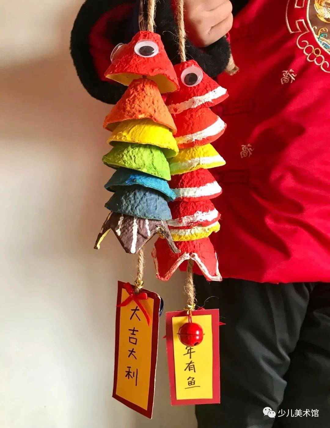 迎新年系列 幼儿园新年主题手工环创 新年必备 鞭炮