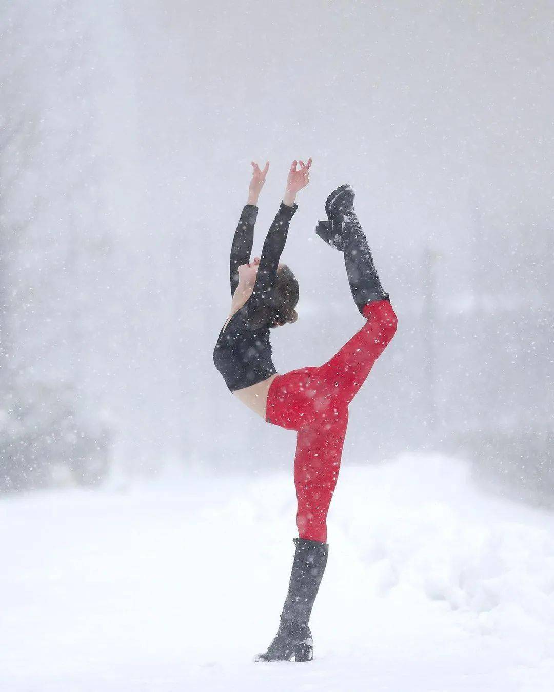 美芭蕾遇上雪芭蕾逊雪三分白雪输芭蕾一点纯