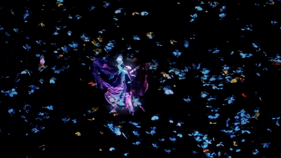 冰雪漫地,共度一个个春夏秋冬~女娲补天该项目为室内车载式轨道项目