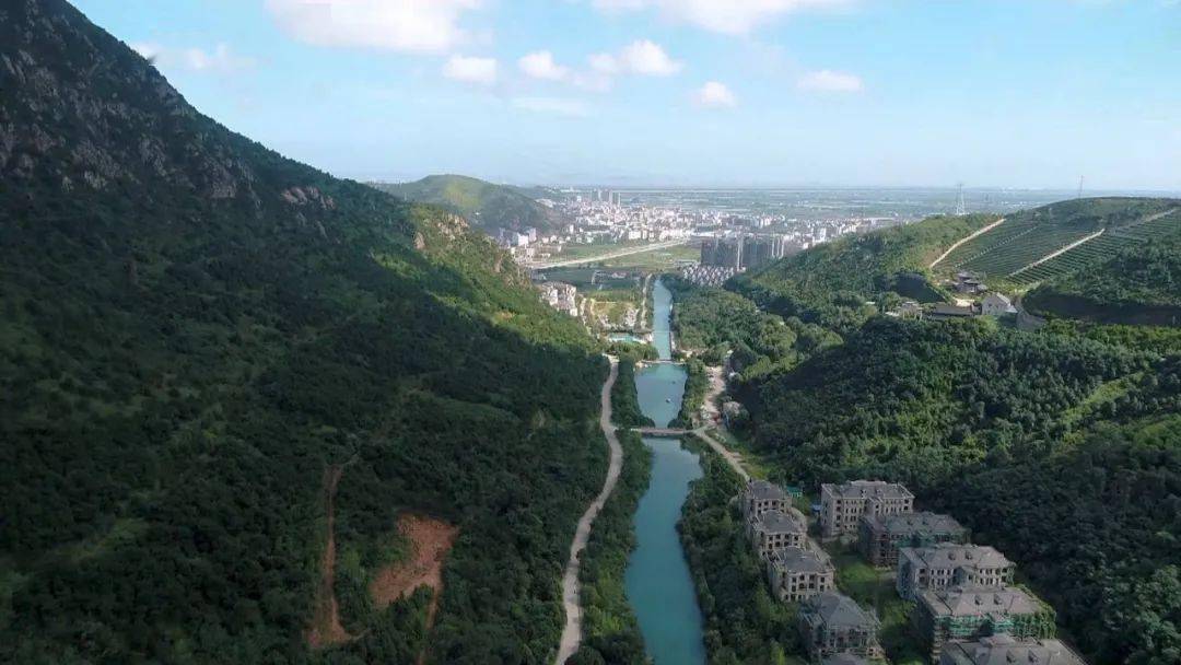 瑞安陈岙村青山为伴金山至绿水相依活水来