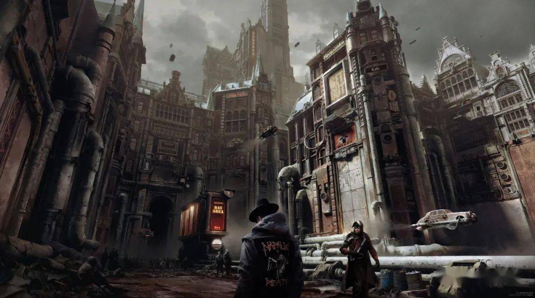 这细节让我起鸡皮疙瘩痴迷构建废土建筑打造笔下科幻世界