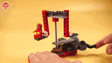 团| 几毛钱的穿插积木,兼容乐高,还能培养科学思维和工程能力!_齿轮