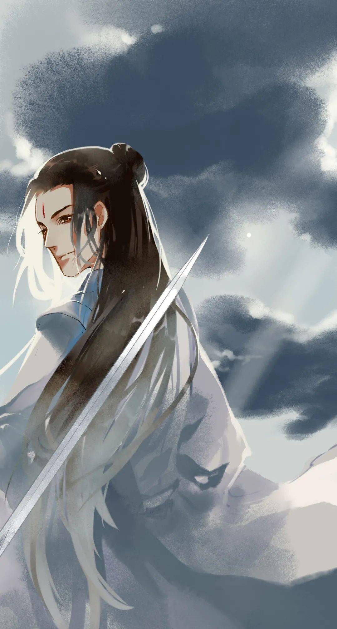 六爻壁纸千丈深渊未及心上一捧桃花潭