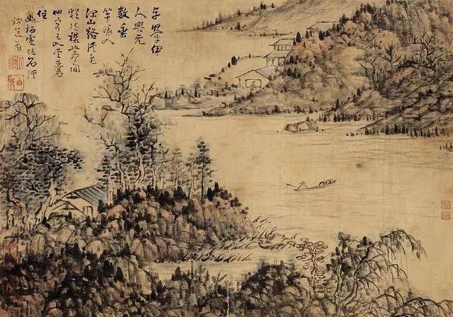 清初四僧之石谿_石溪