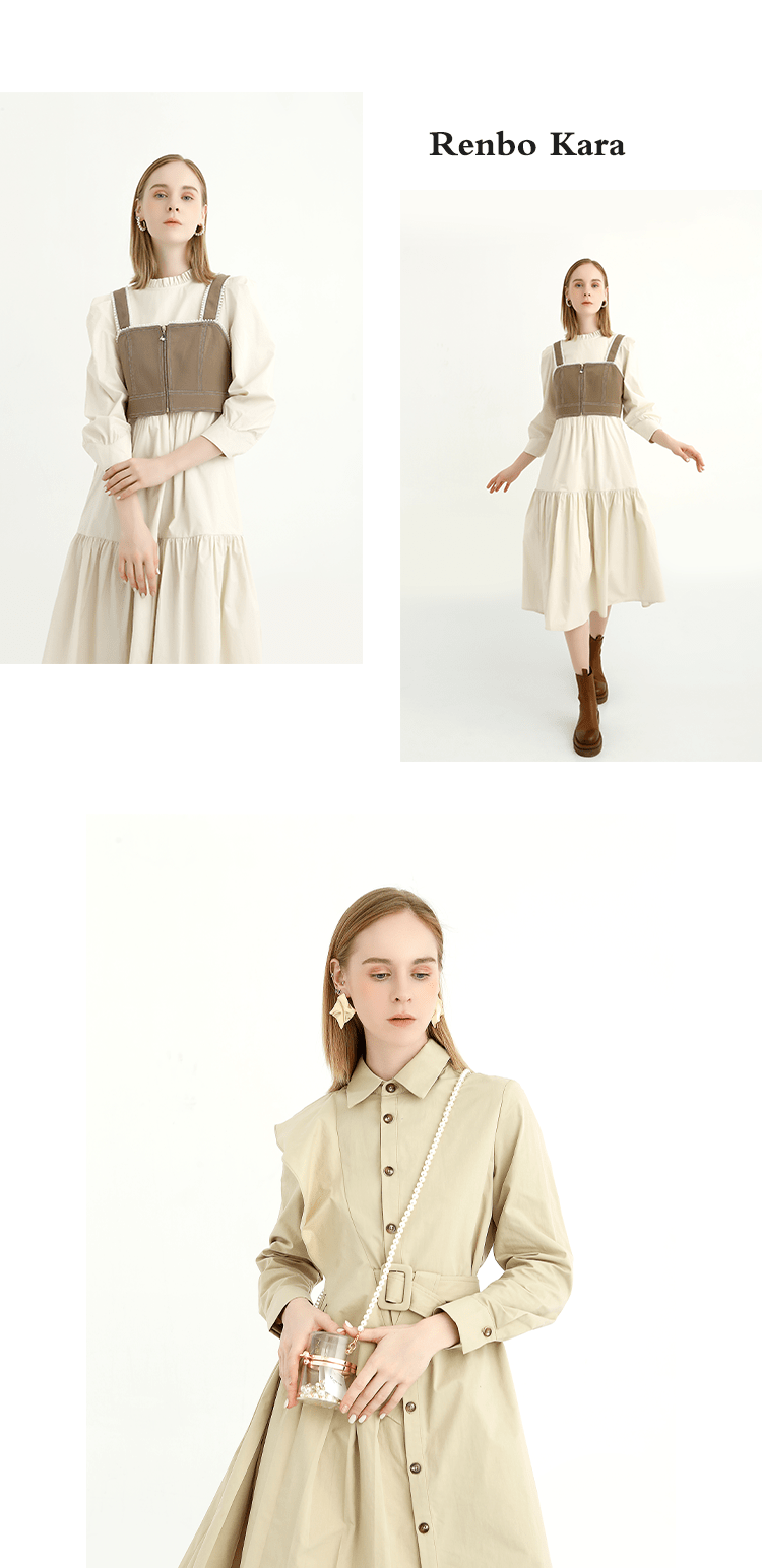 renbokara丨春上新追热剧流金岁月跟文艺女神学穿搭