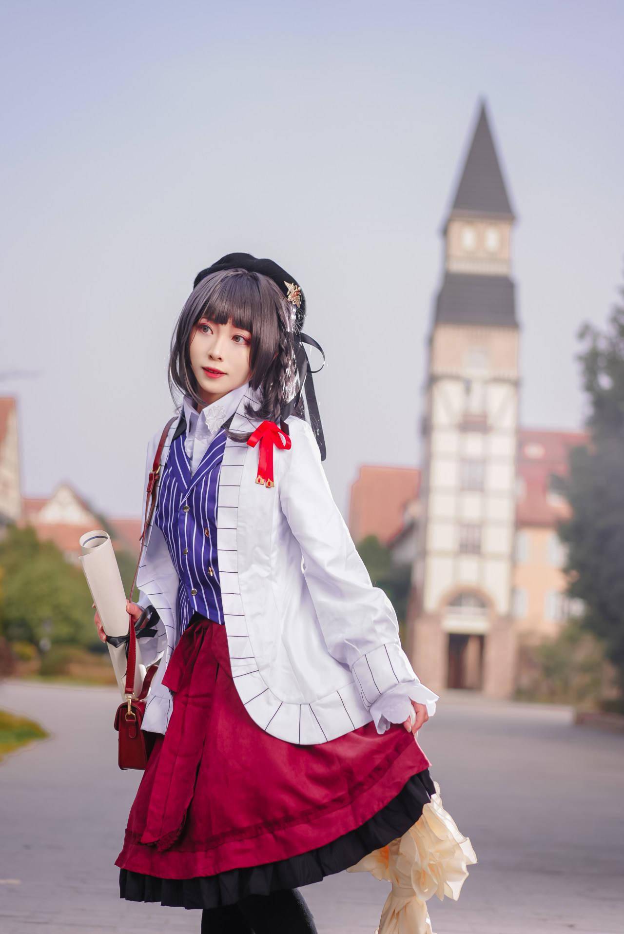 时空中的绘旅人主人公cosplay
