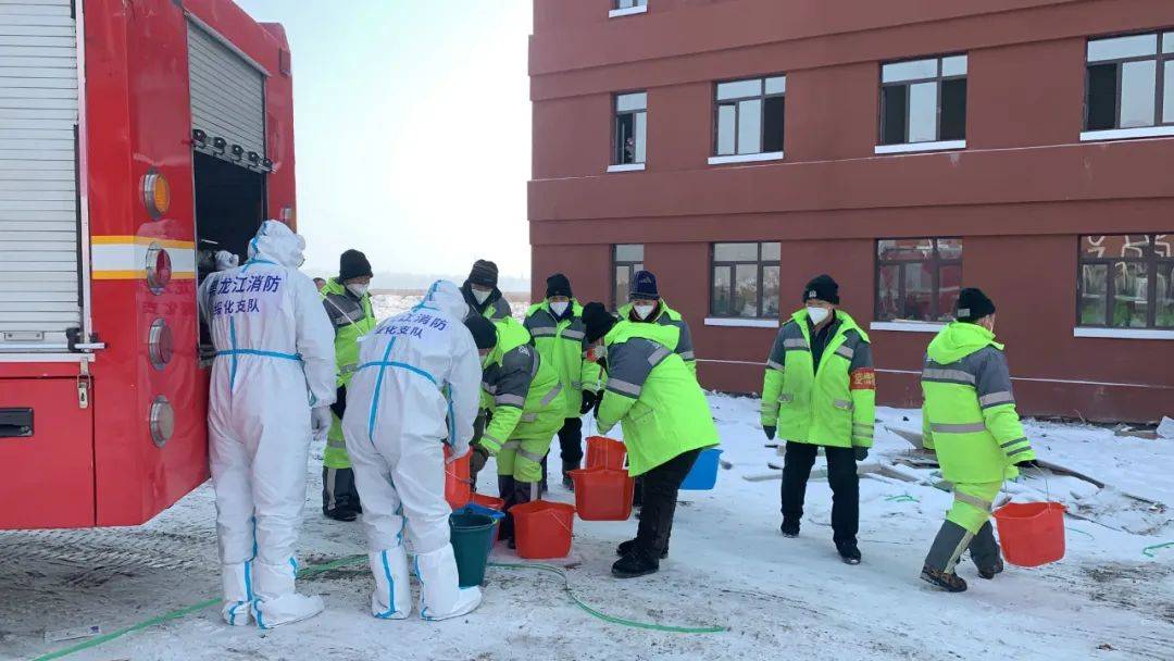 使命在肩抗疫有我望奎县消防救援大队深入备用隔离点开展防疫工作
