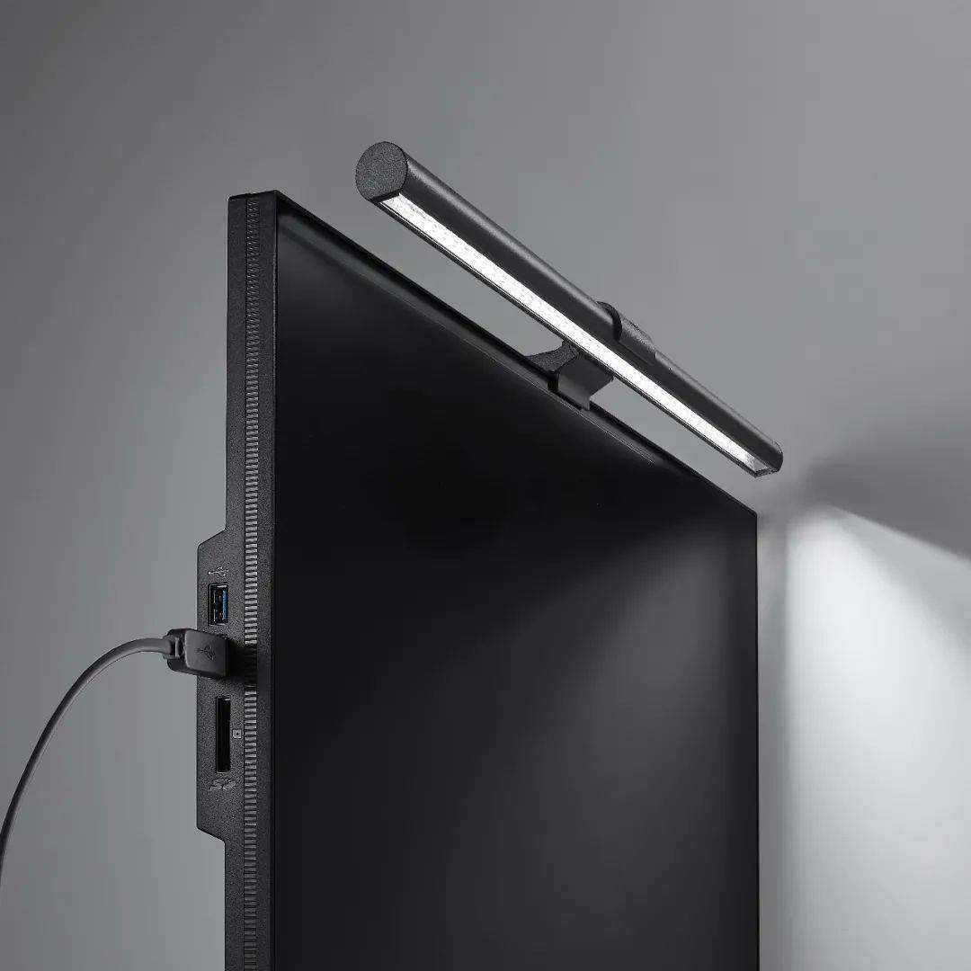 开团| 明基 screenbar /lite/plus智能电脑挂灯,这款夹在显示器上的灯