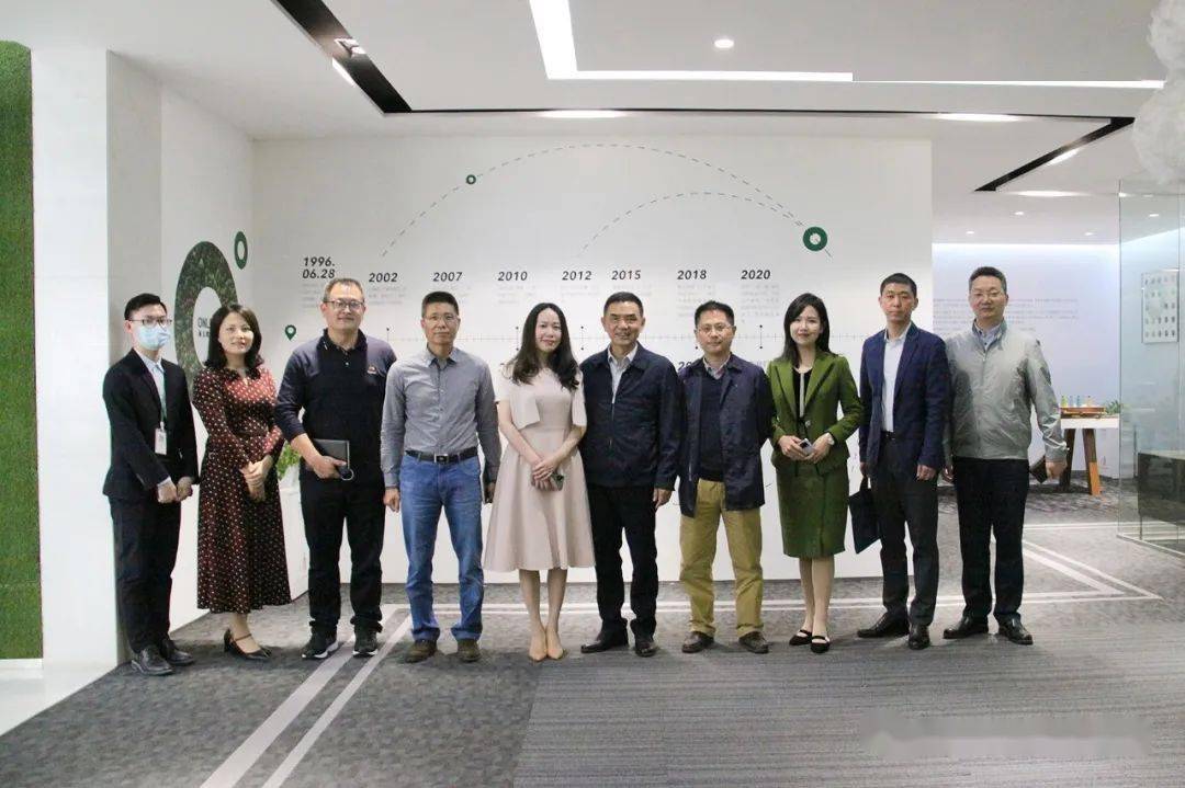 广州市工信局领导莅临海太欧林华南公司调研指导