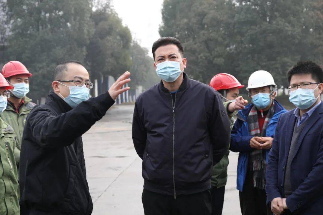 蔡冰带队检查安全生产工作