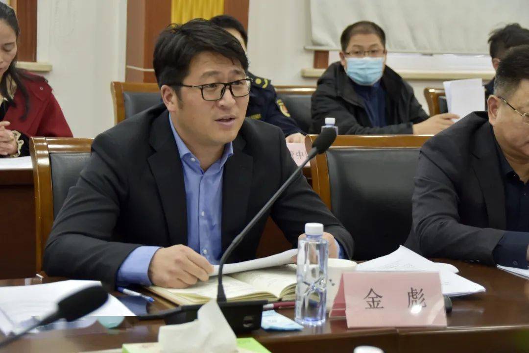 重固镇党委书记金彪围绕市域社会治理现代化工作开展,提出要做到"四个