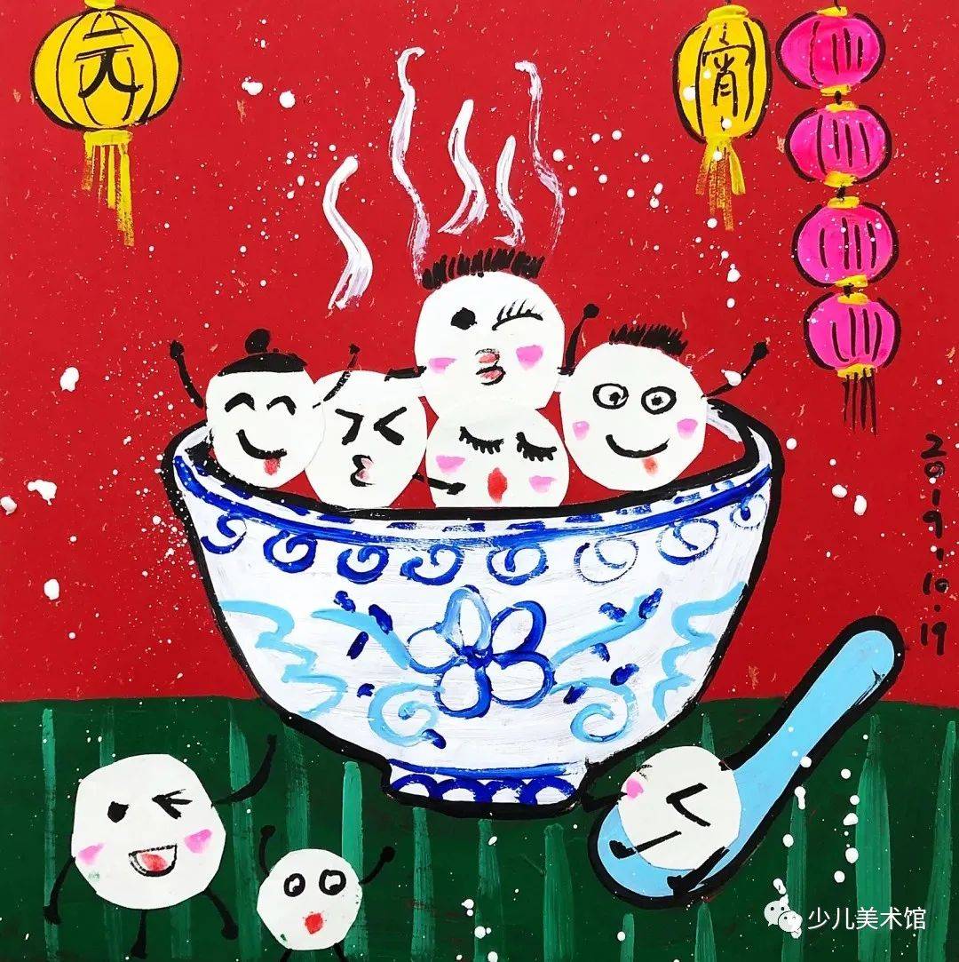 end素材 ▏纸盘画没创意?100张作品带你打开新思路!2021牛年儿童画!