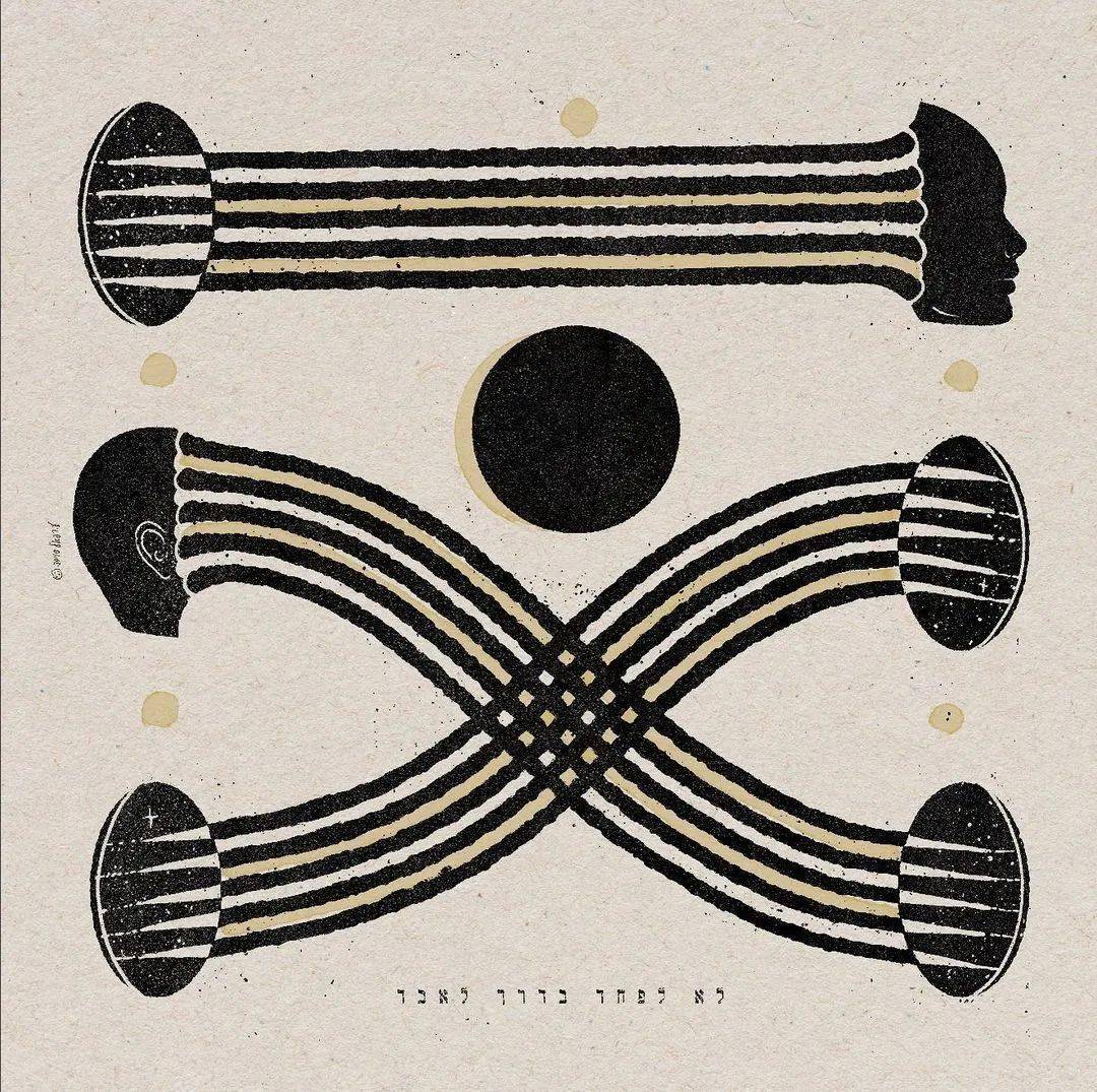 正形与负形空间练习,学起来!