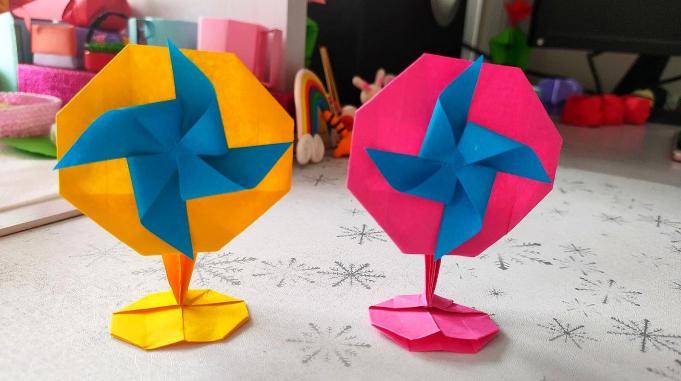 抓住夏天的尾巴,教大家折一款乘凉风扇,一定要认真学哦