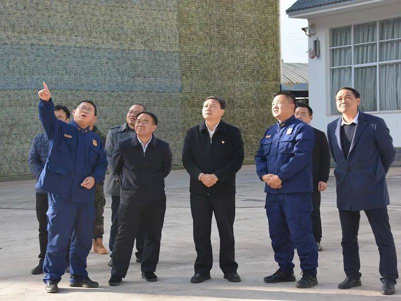 【双柏消防】双柏县委李长平书记看望慰问消防指战员
