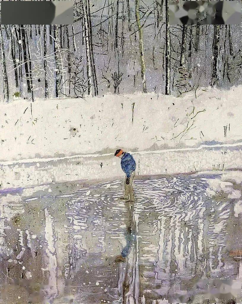 写生啦我迷于记忆中的闪光点彼得多伊格作品