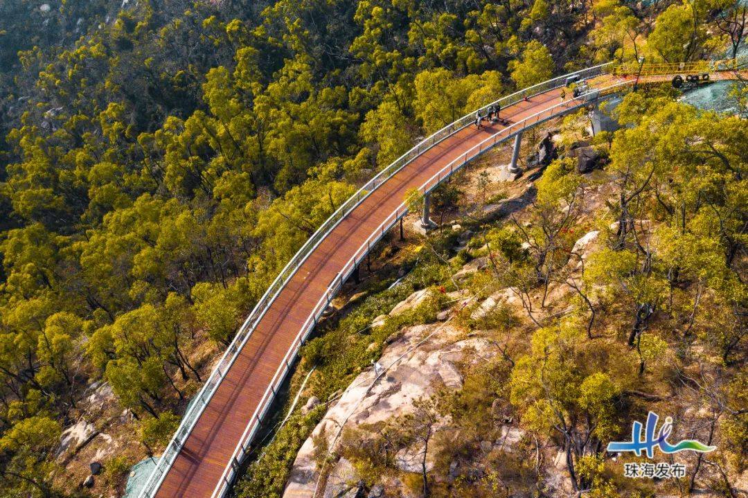 珠海板樟山景山道明起正式开放 免费预约中.