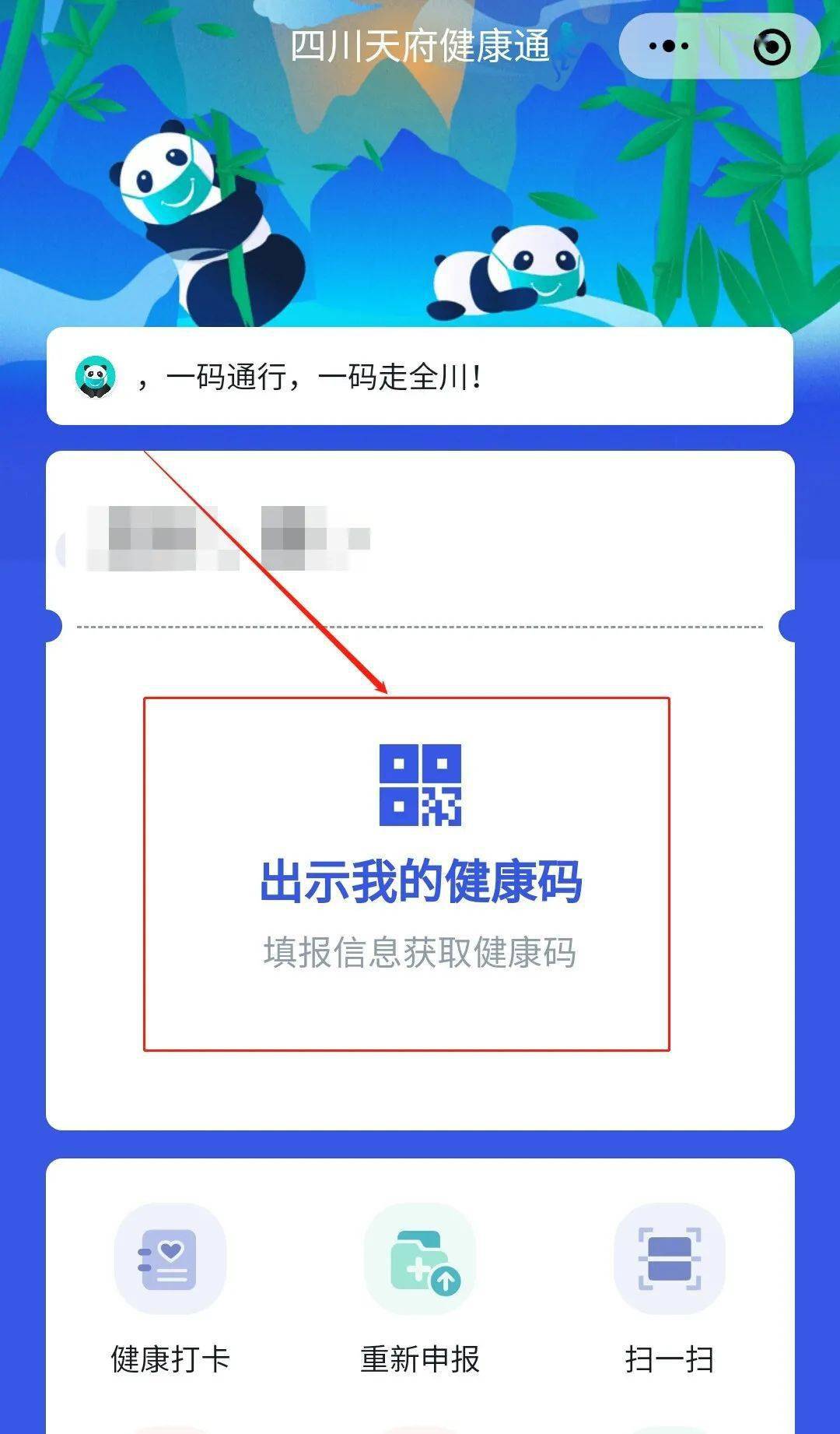 第四步:立即申领防疫健康码