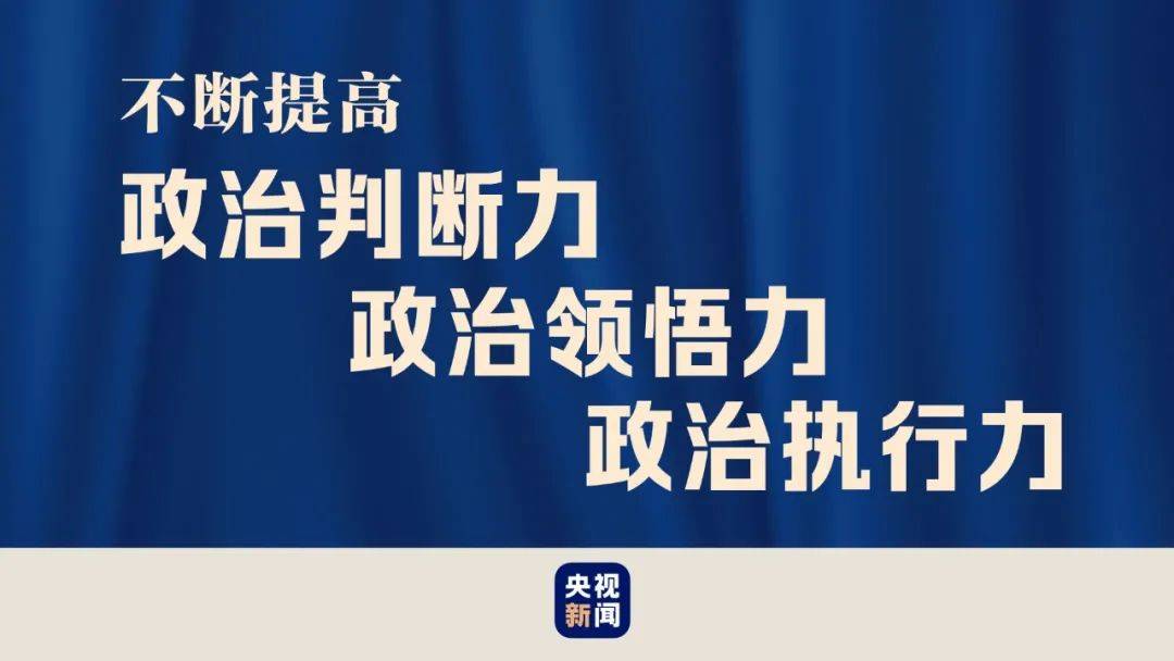 心怀国之大者提高政治三力