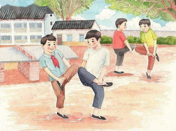跳皮筋、捉迷藏、弹玻璃球童年游戏承载着我们儿时的欢乐你小时候最爱玩