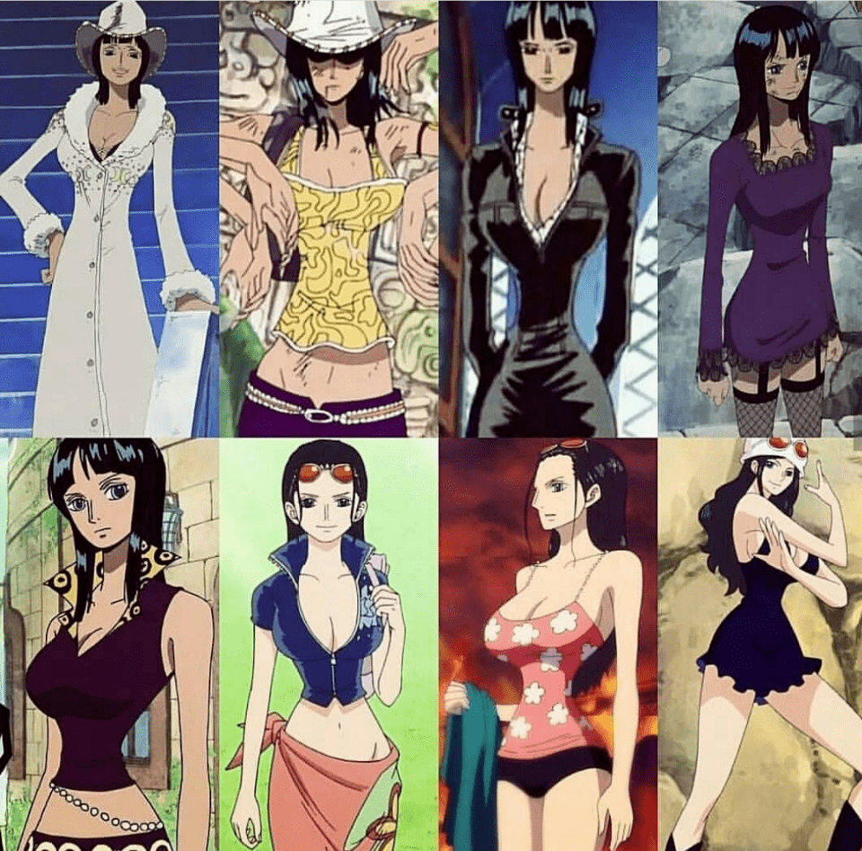 【趣图】罗宾这是逆生长啊,又白又嫩又大