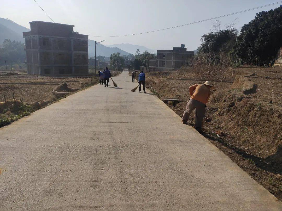 安平镇城乡环境大扫除干干净净迎新春