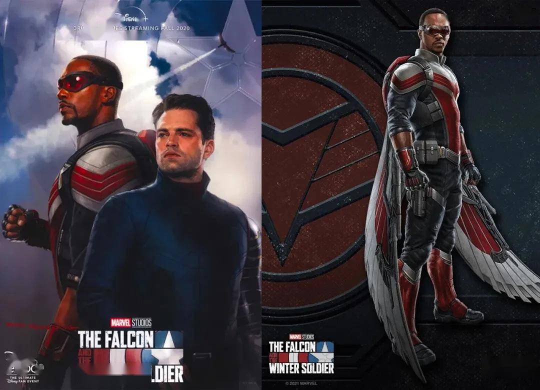 新"美队"瞩目,《猎鹰与冬兵》造型图更新