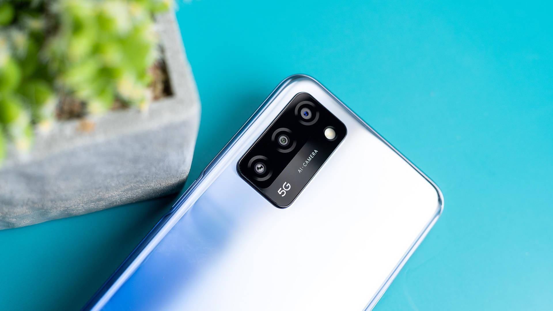 亮蓝渐变 轻快好用 oppo a55图赏