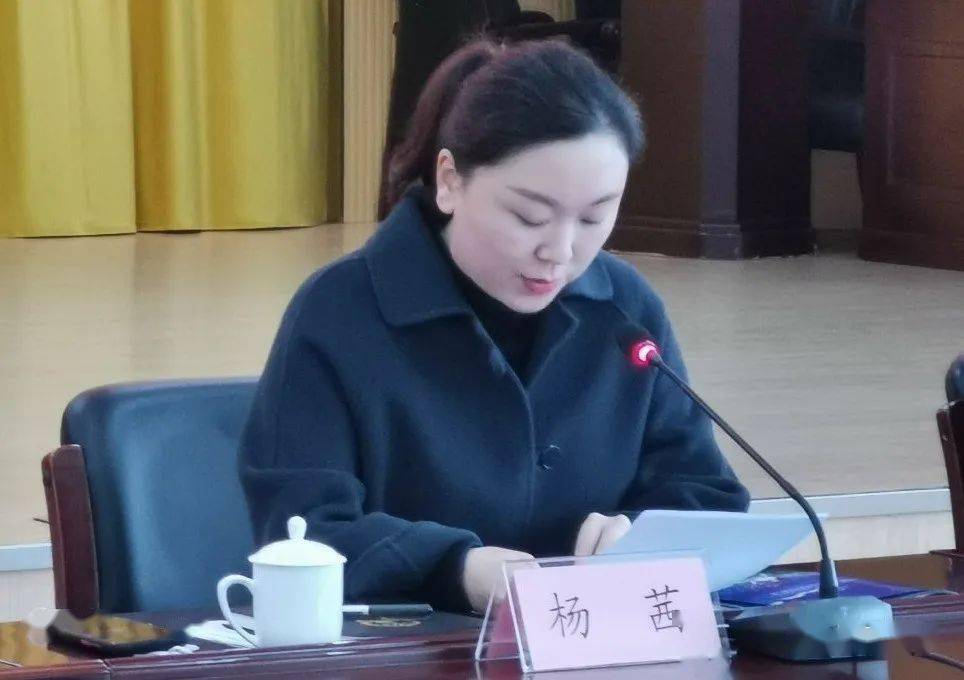 杨茜介绍我县贯彻落实《江苏省中长期青年发展规划(2019-2025年)》及