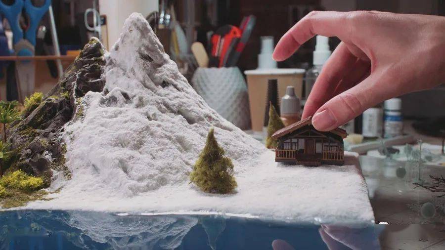 微型景观教程一山两季冬与夏