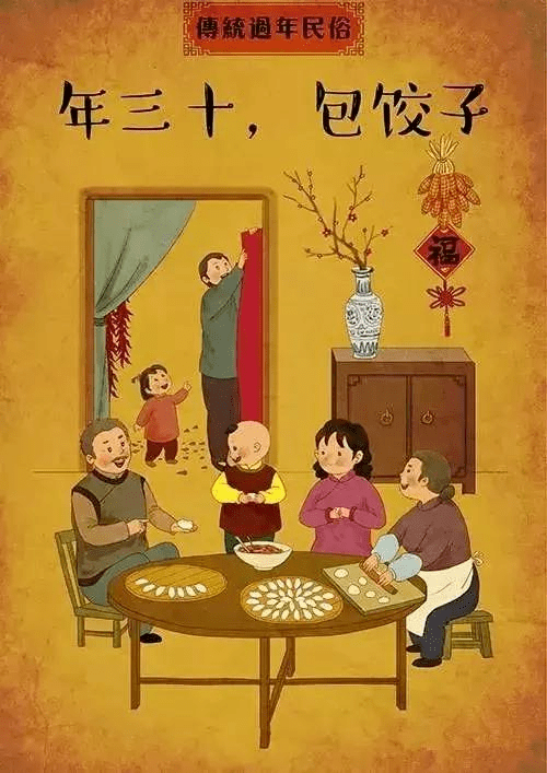 阅享新春春节习俗腊月廿三到大年三十