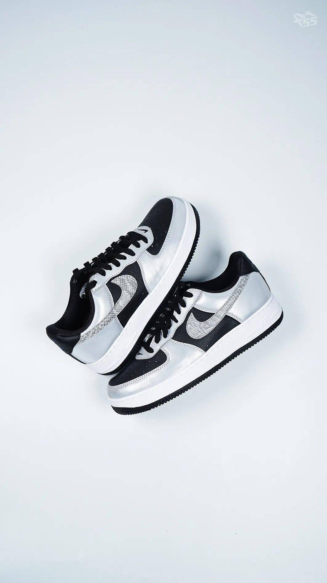 bseries的大团圆nikeairforce1bsilversnakexh55开箱