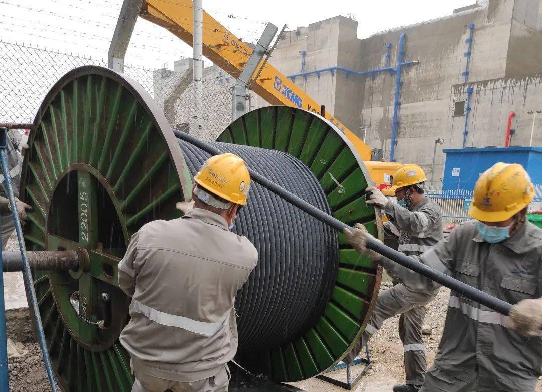 乘势而上福清核电项目部6号机组电缆敷设突击队应声出征