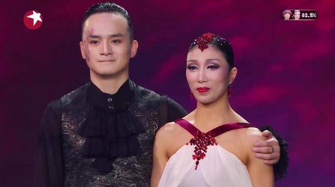 舞者李玓赵蕾的拉丁舞获得全场88的支持率太恐怖了