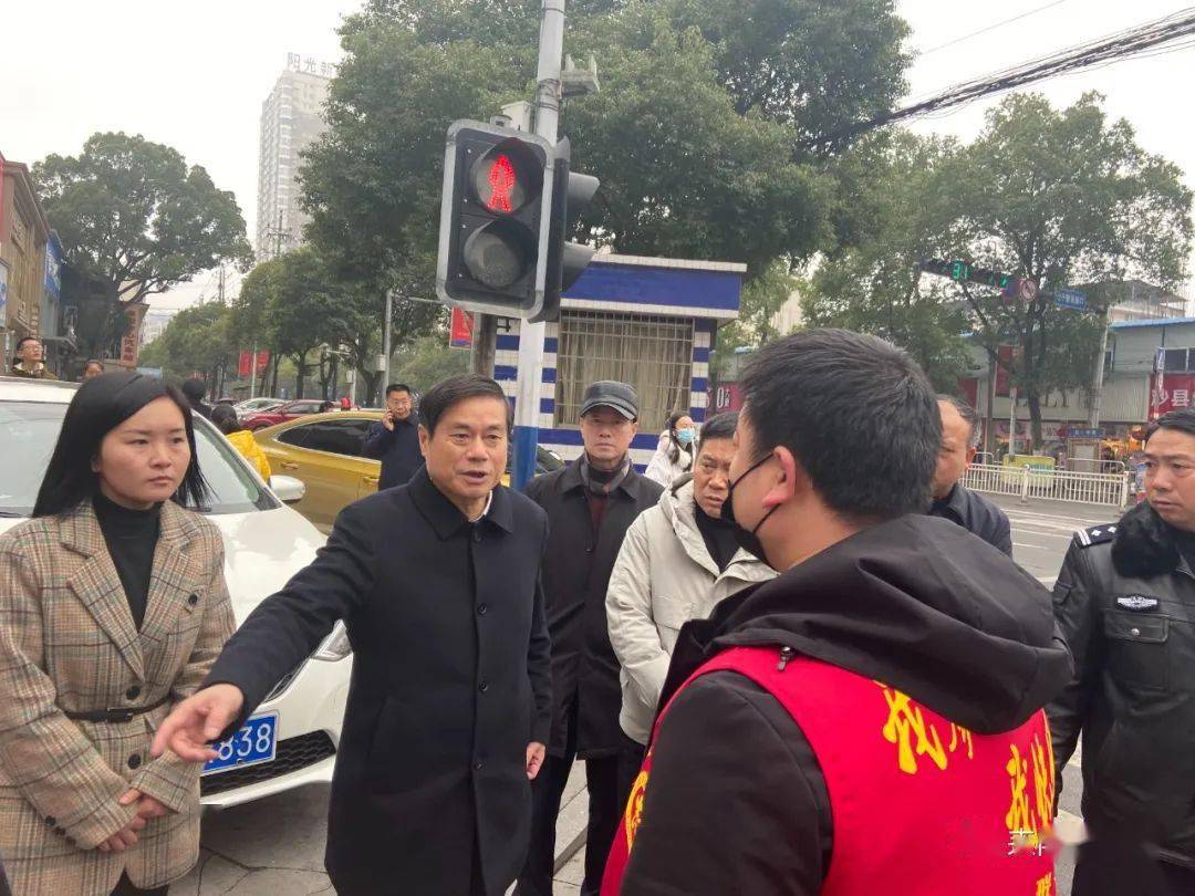 黎家能视察调研城区交通秩序 要求确保道路畅通 群众出行方便_城北路