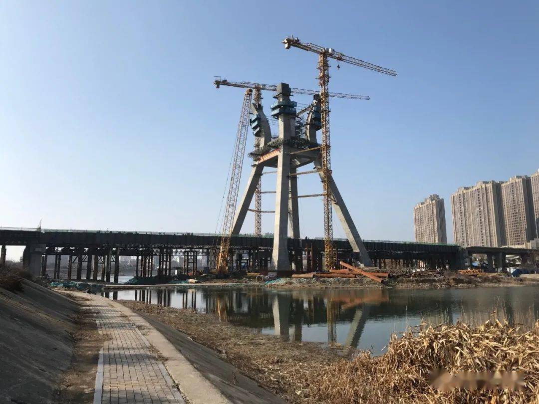 5月通车!邓州穰城路跨湍河大桥最新进度来啦!