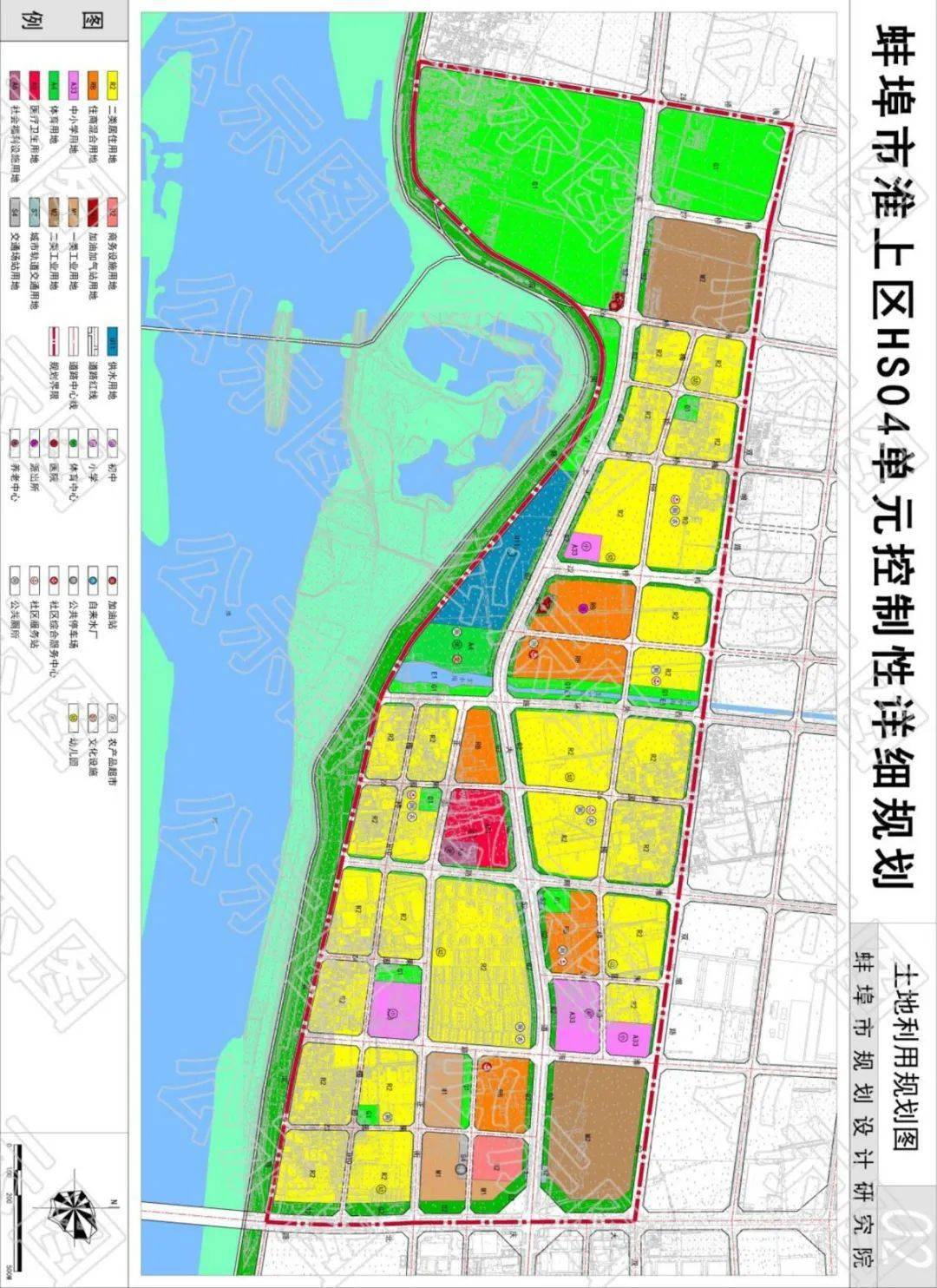 蚌埠市城市最新规划图图片