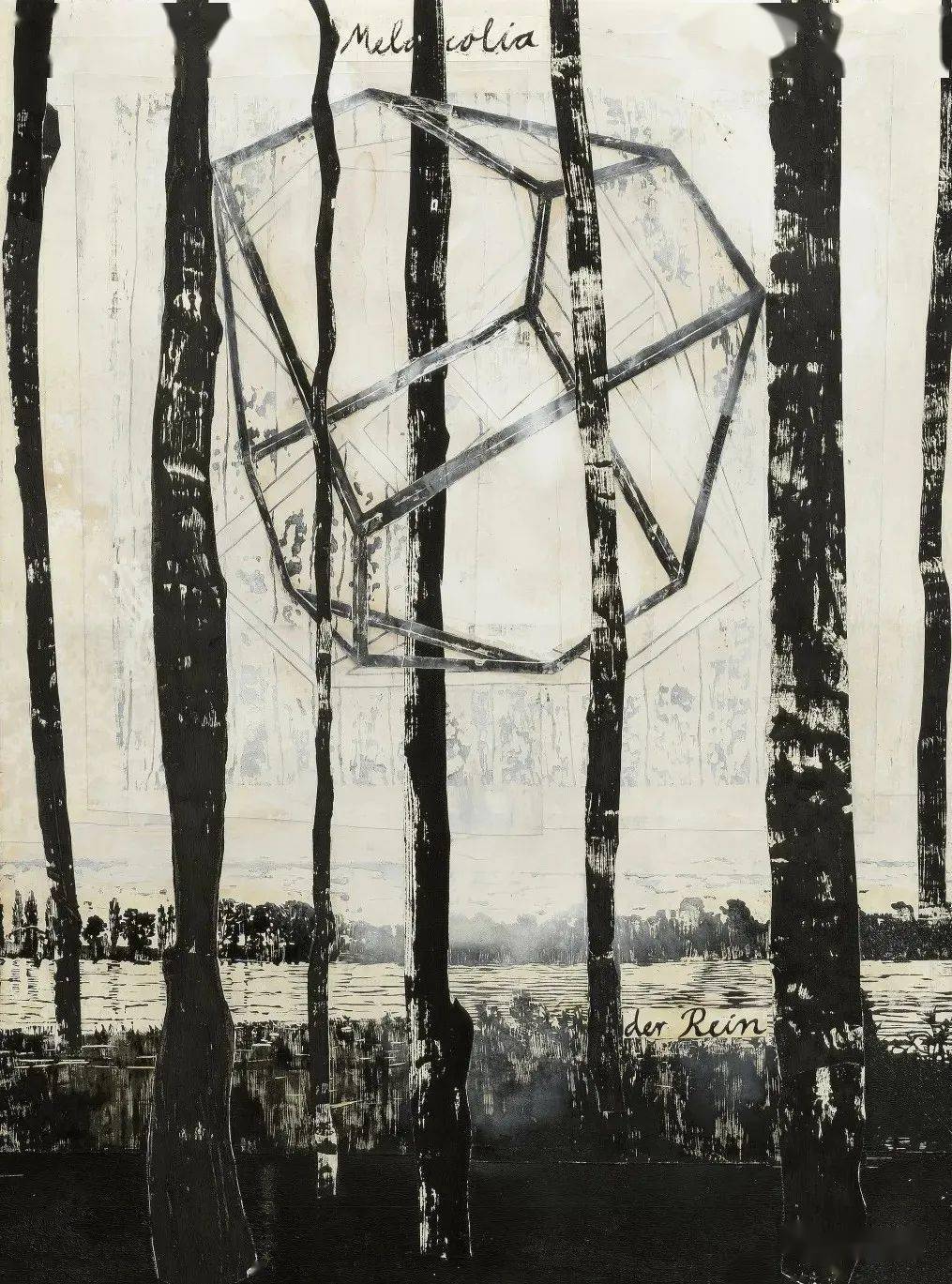 写生啦67安塞姆基弗综合材料作品