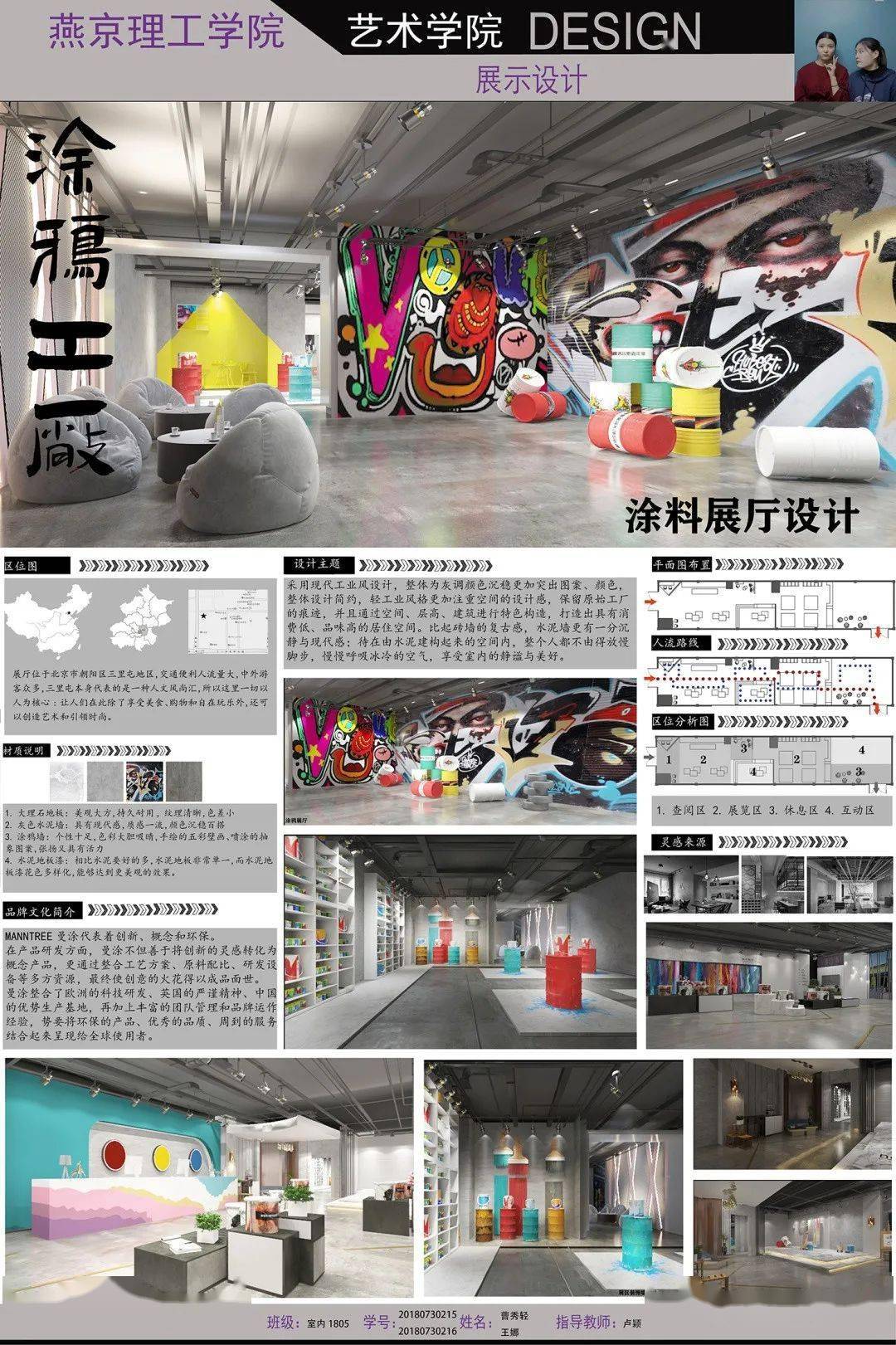 优秀作品展示《展示设计》课程18级优秀作业展