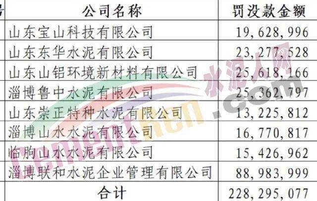 山東山鋁環境新材料有限公司,淄博魯中水泥有限公司,山東崇正特種水泥