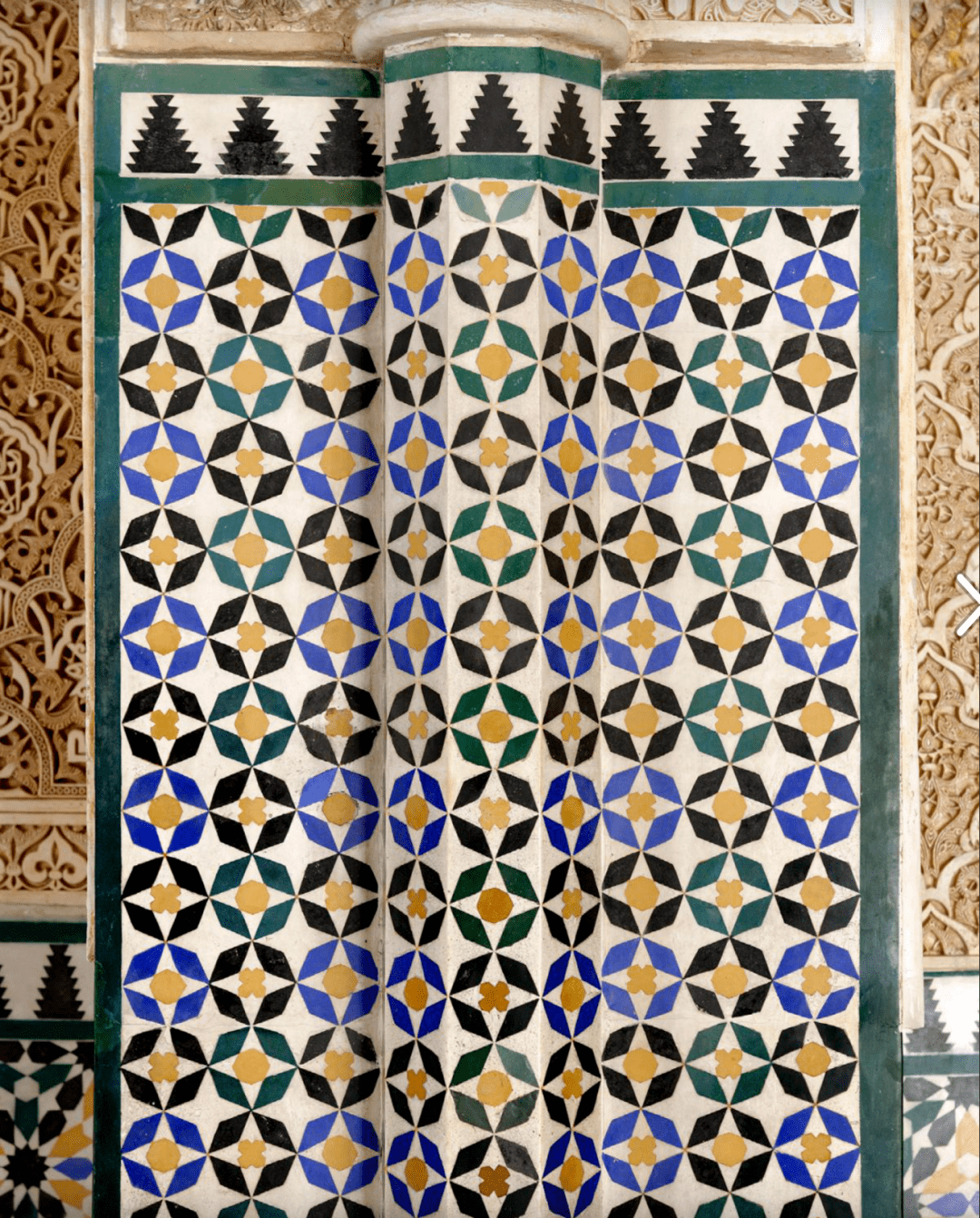 古希腊的自然优雅和精致,罗马,拜占庭和阿拉伯的几何纹样